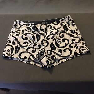 Black & White Shorts